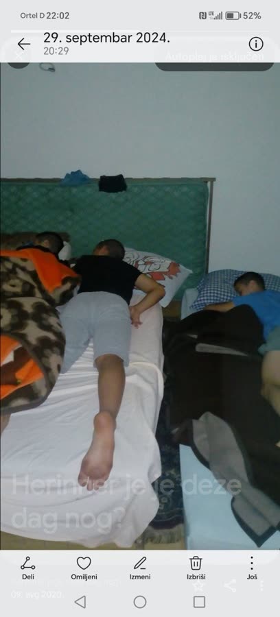 Kids asleep after a long day