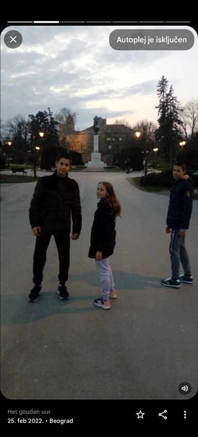 Evening in the park